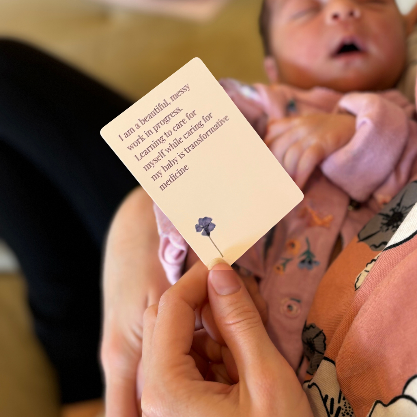 Science-Backed Affirmation Cards for New Moms